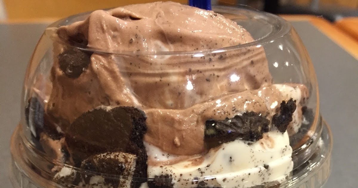 Culver's Double Marshmallow Oreo Concrete