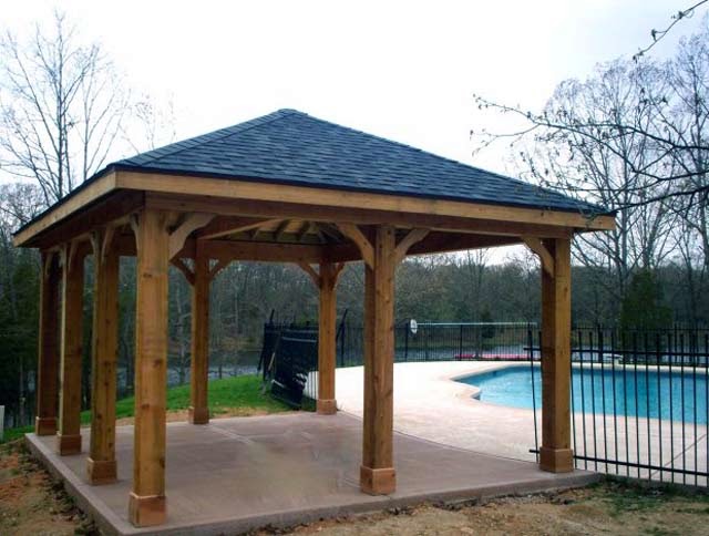 Wood Patio Cover Designs Types picture