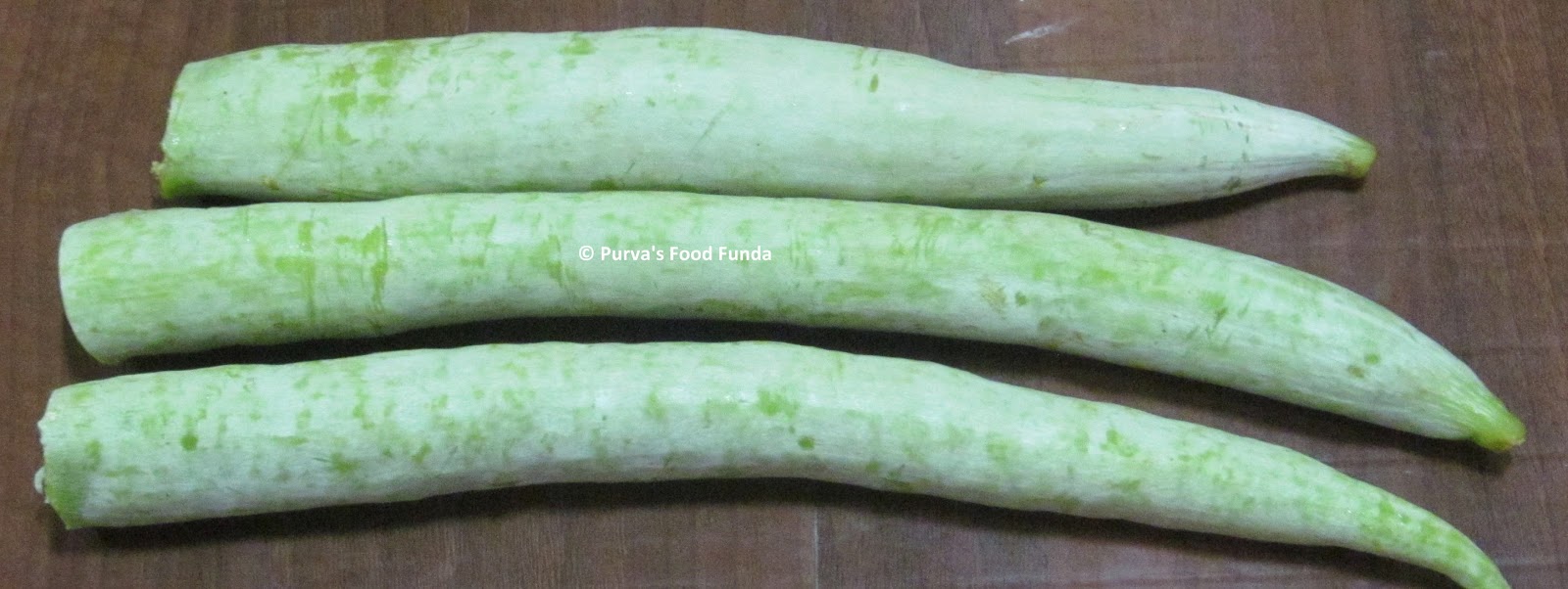 Food Funda Padwal Chanadal Bhaji Snake Gourd Stirfry with Chana dal