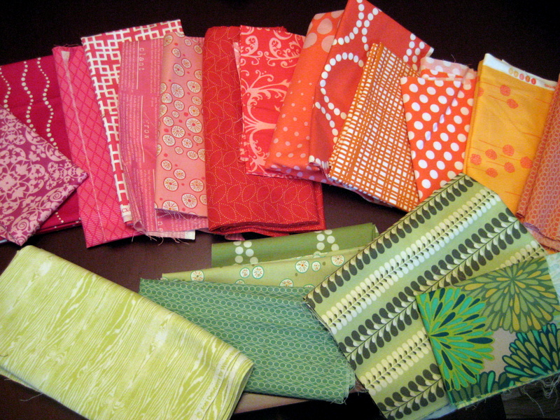 Quilty Habit Blogger's Quilt Festival Spring 2013 Fruit Punch