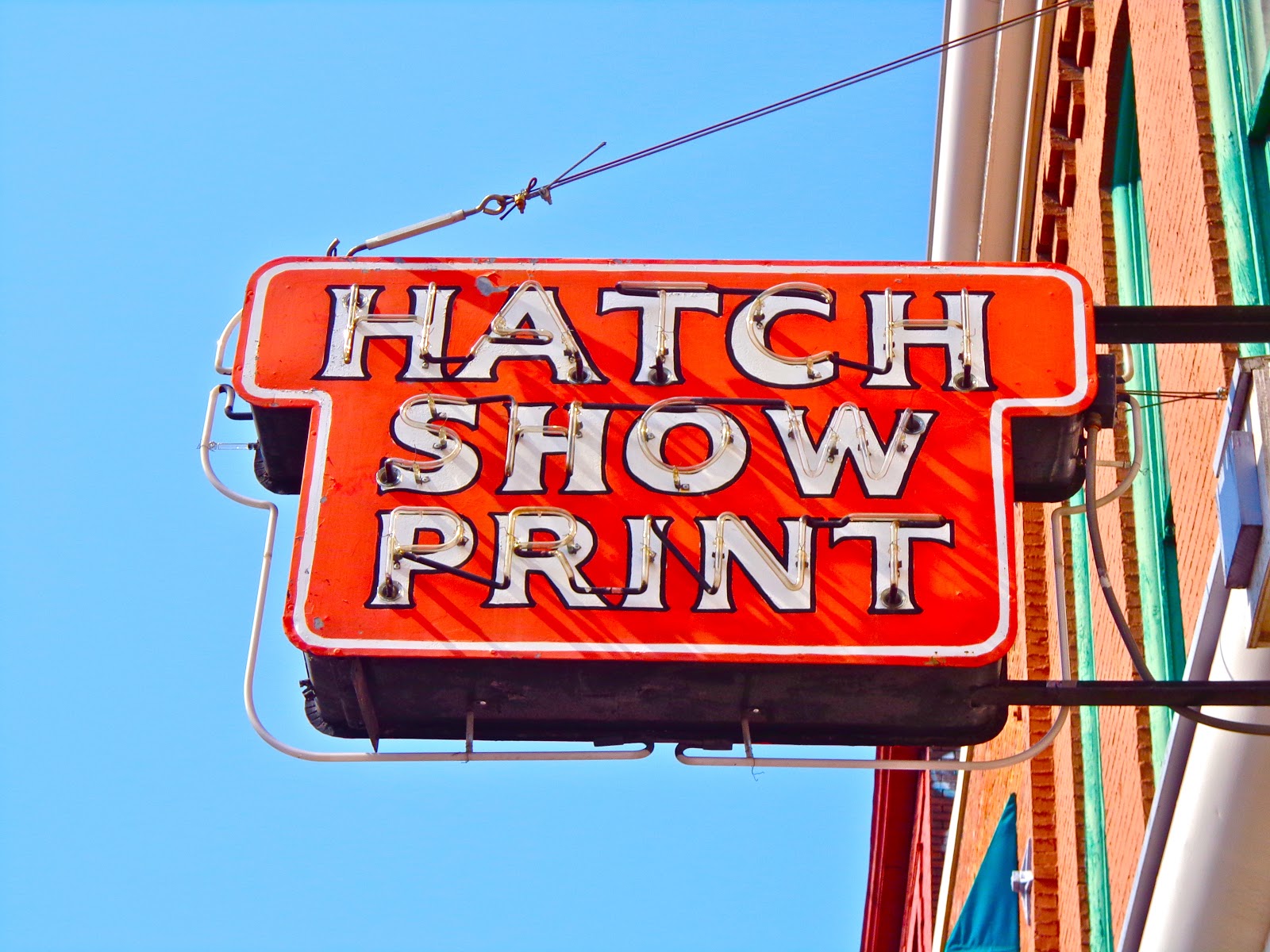 Pocketful of Ginch Hatch Show Print in Nashville