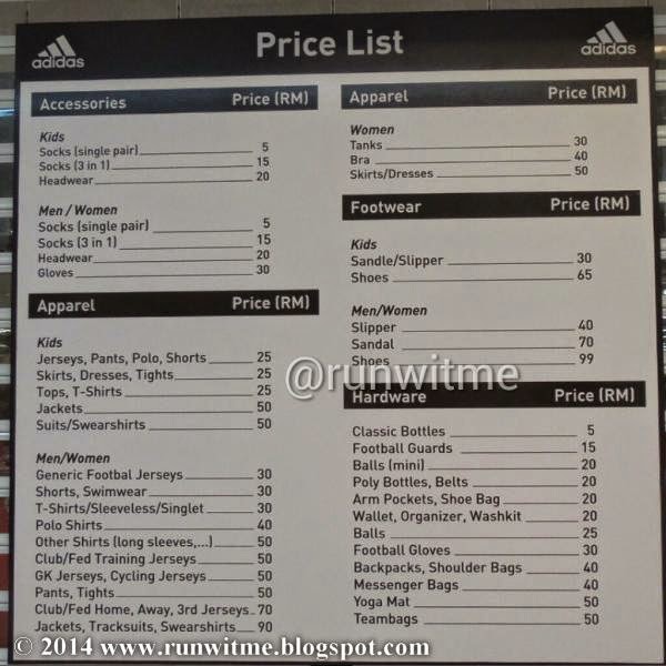 adidas shoes price list with model