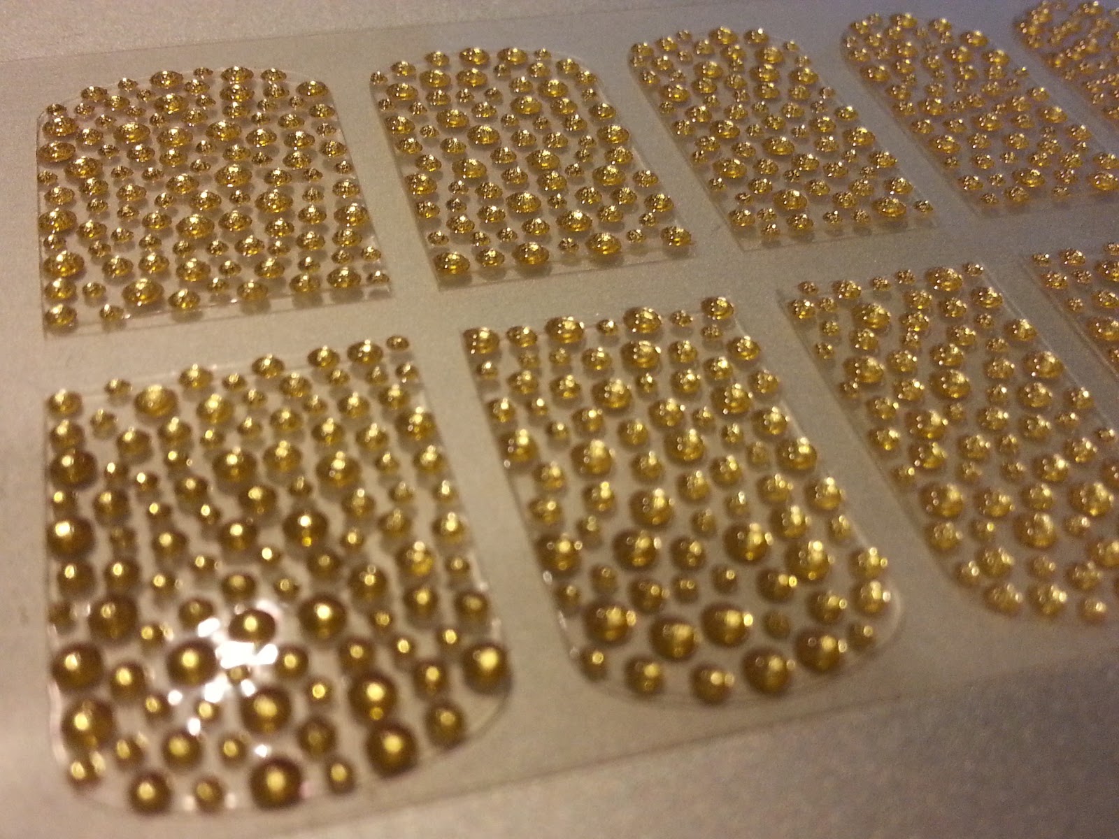 Vanilladreamcream Sephora Nail Bling Decorated Stickers Review Golden Colored Raised Bubbles Nail Stickers