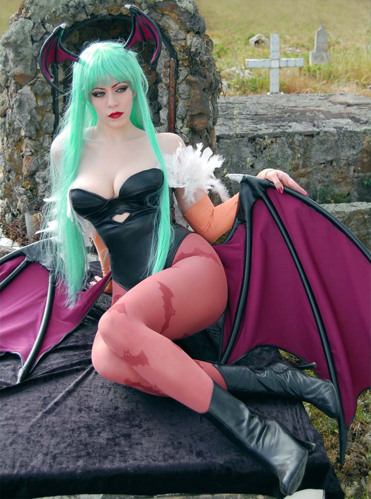 el+mejor+cosplay+de+Morrigan+Darkstalker