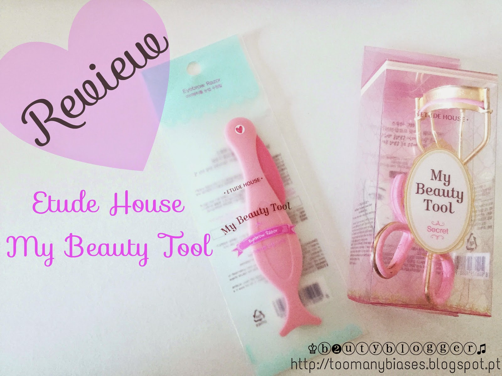 Review Etude House My Beauty Tools (Eyebrow Razor & Eyelash Curler