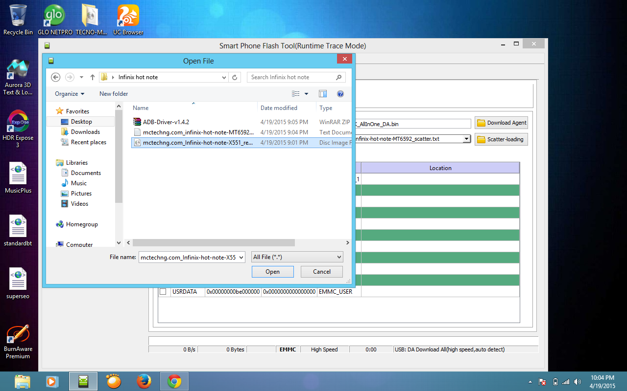 Fix bricked Infinix Hot Note Fix bricked Infinix Hot Note
