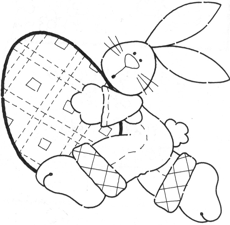 pintar colorir desenhos Coelhinhos da Páscoa com seus Ovos pintar desenhos Coelhinhos da Páscoa com seus Ovos