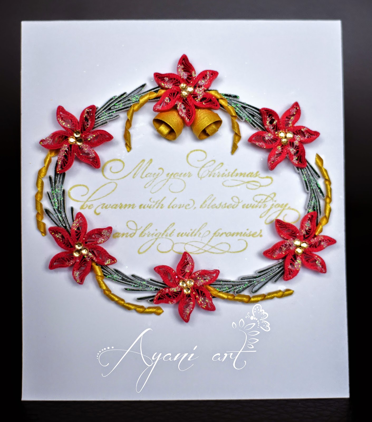 Ayani art Quilling Christmas Cards