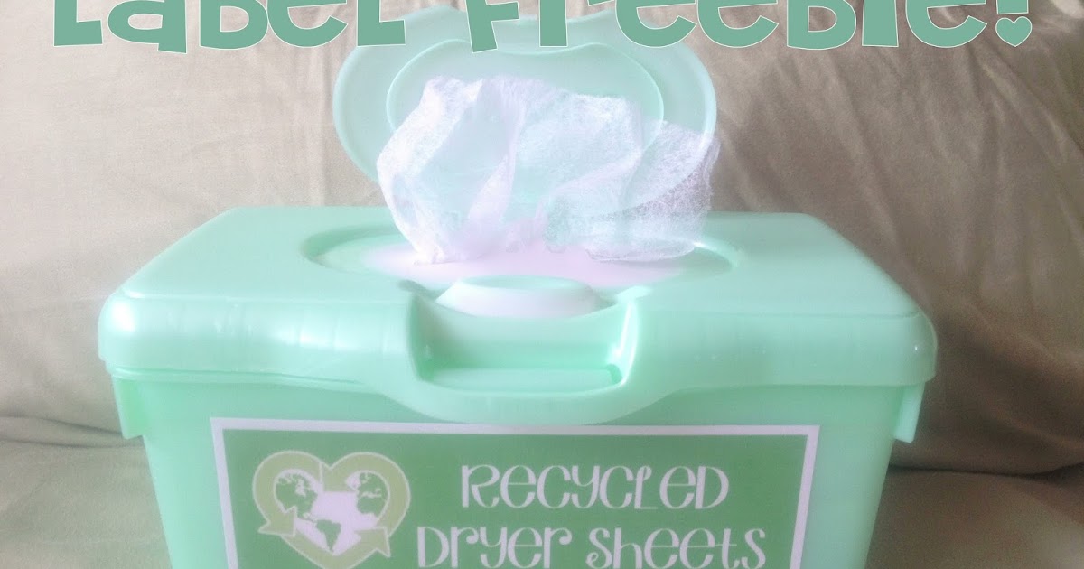 Live 2 Love Recycle Your Dryer Sheets