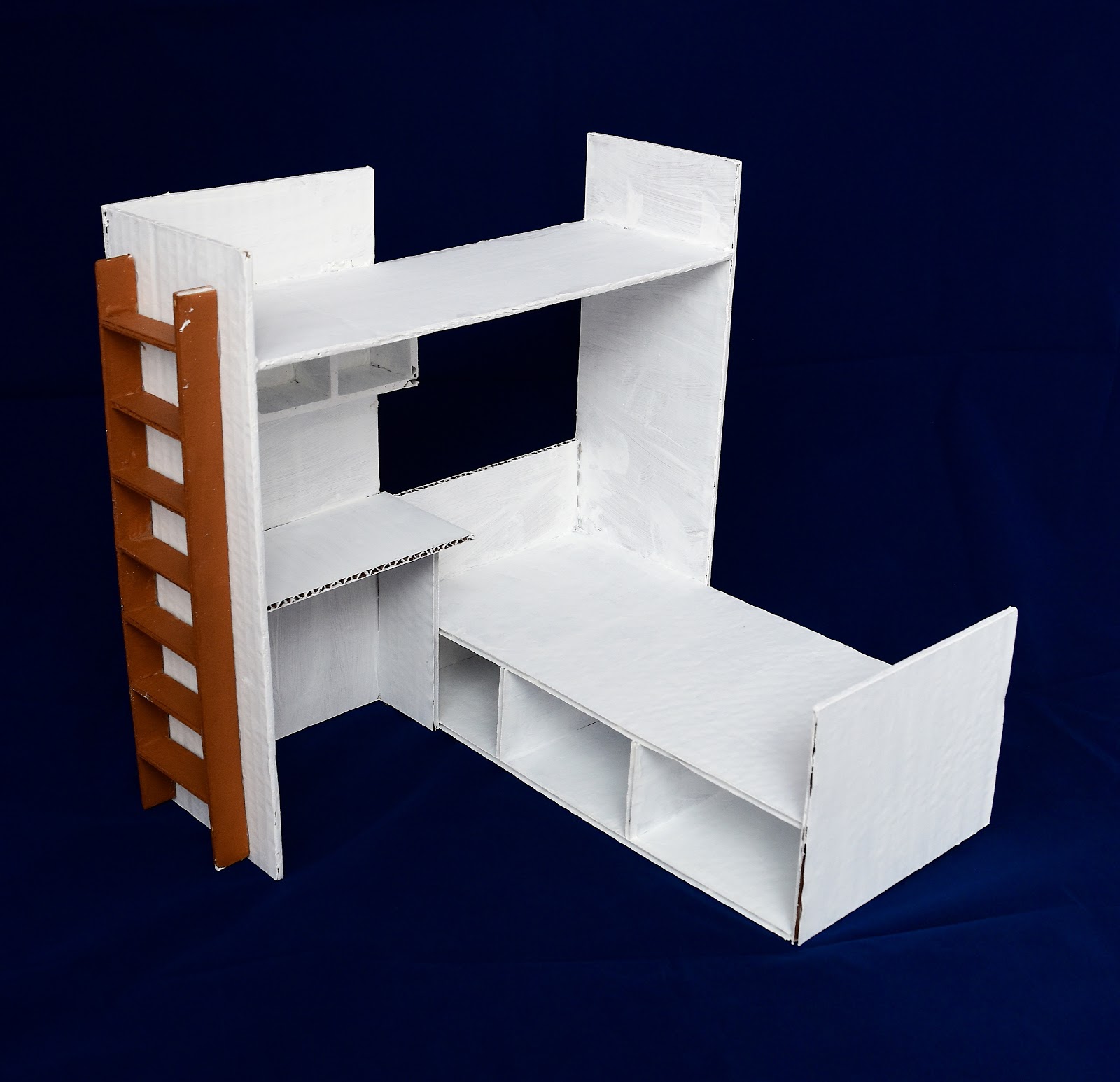 ikat bag A HomeMade Cardboard Craft Kit