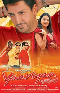 Yaariyan Hindi (2008 - movie_langauge) - Asrani, Rana Jung Bahadur, Swatantra Bharat, Amrit Raj Chadha, Bhoomika Chawla, Ramkiran Chopra, Amardeep Grewal, Gary Grewal, Gulshan Grover, Farida Jalal, Lakhvir Lucky, Gurdas Mann, Manjeet Parmar, Om Puri, Bobby Singh Yaariyan Hindi (2008 - movie_langauge) - Asrani, Rana Jung Bahadur, Swatantra Bharat, Amrit Raj Chadha, Bhoomika Chawla, Ramkiran Chopra, Amardeep Grewal, Gary Grewal, Gulshan Grover, Farida Jalal, Lakhvir Lucky, Gurdas Mann, Manjeet Parmar, Om Puri, Bobby Singh