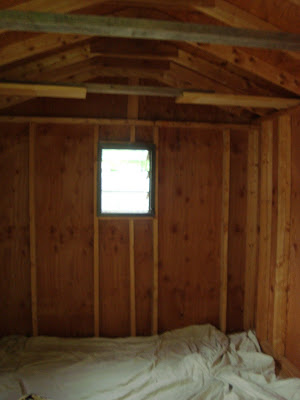 Sometimes Simple: The Playhouse Part 5: Painting and Decorating the