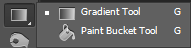 Gradient dan paint bucket tool gradient tool, paint bucket tool, belajar potoshop, adobe photoshop, toolbox photoshop cs6