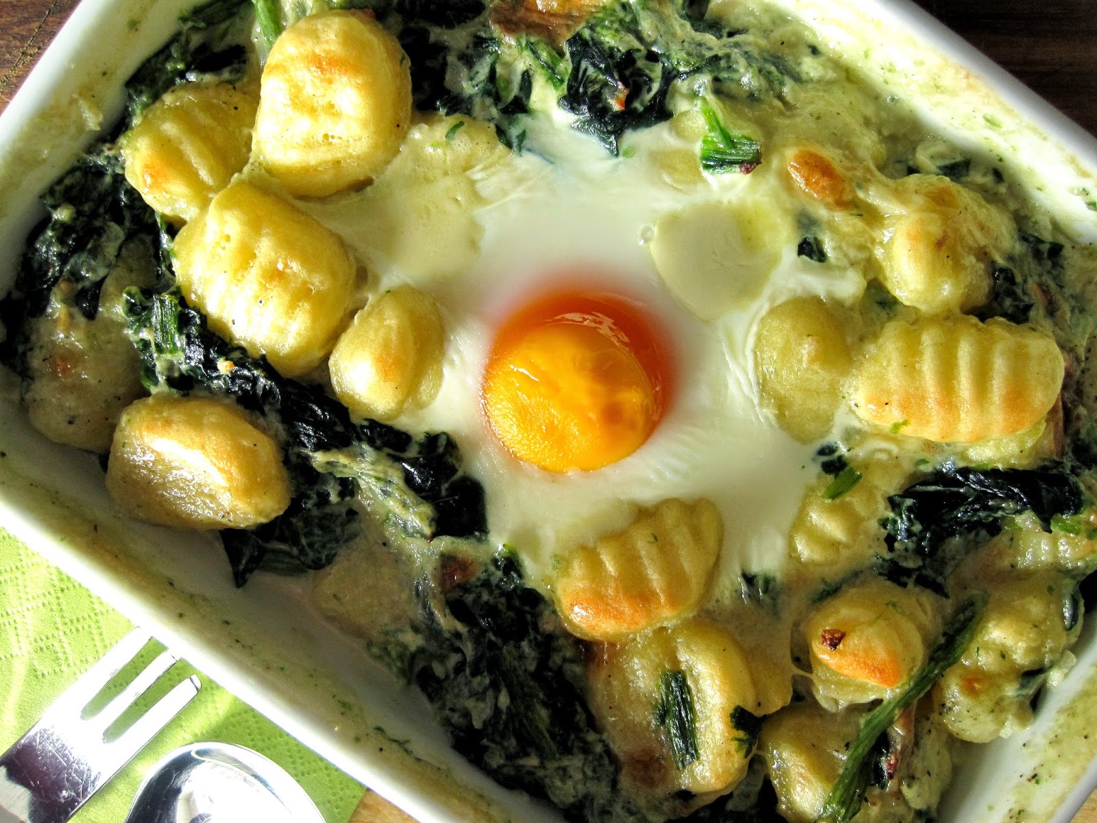 Spinat Mit Ei Mal Anders