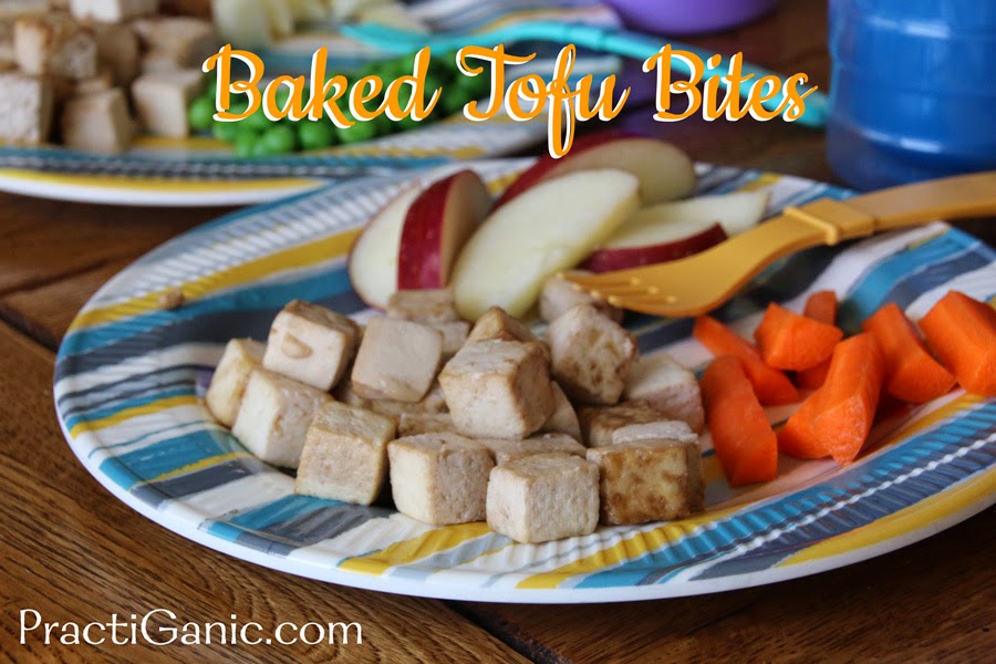 Baked Tofu Bites PractiGanic Vegetarian Recipes and Organic Living