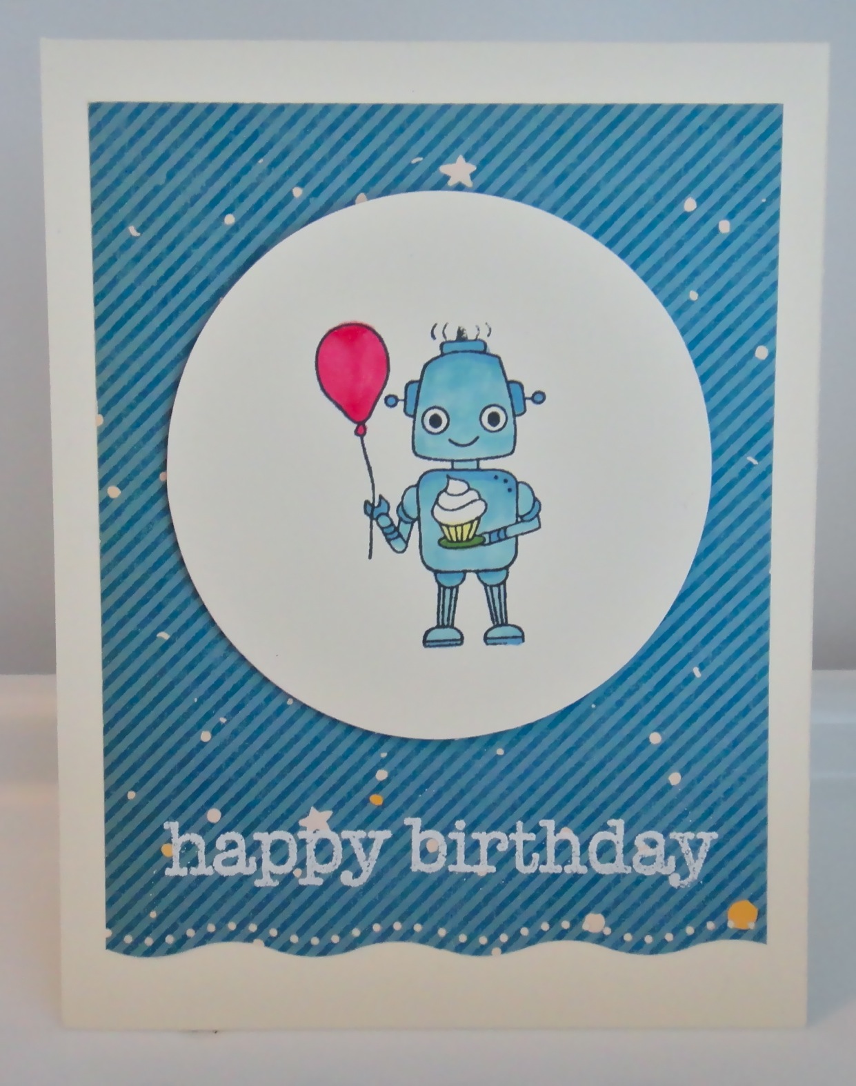 Donna’s Crafty Place: Robot Birthday