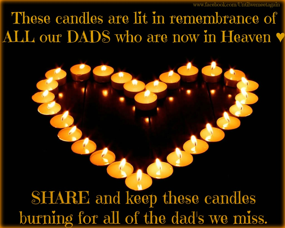 For All Dads in Heaven Not On My Own Anymore