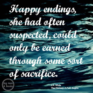 Happy ending quote from The Thickety by J.A. White