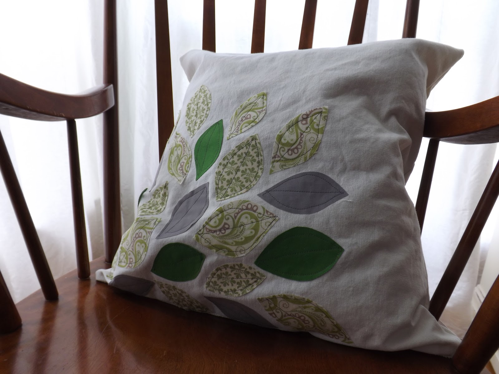 Dream Home Appliqué pillow covers