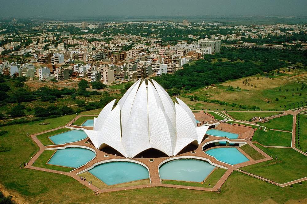 Essay on lotus temple in 100 words image