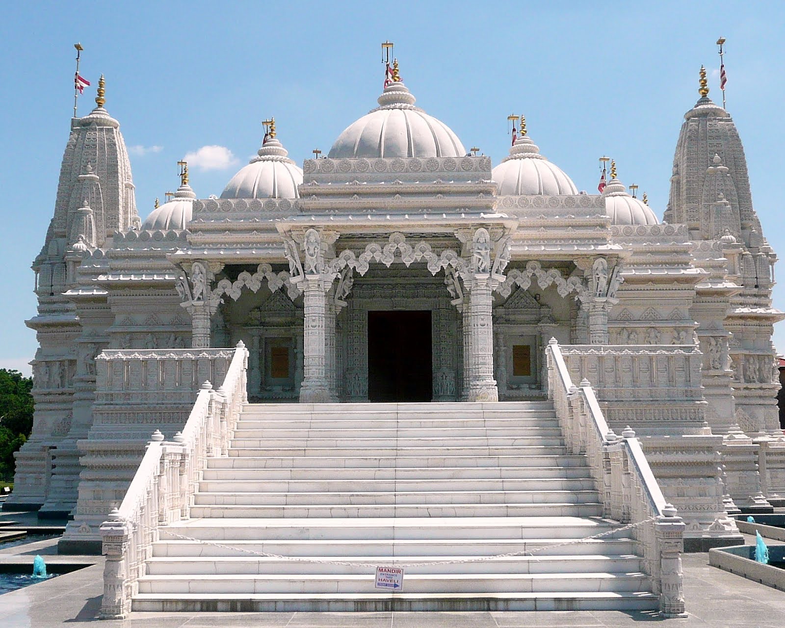 mandir in dining room