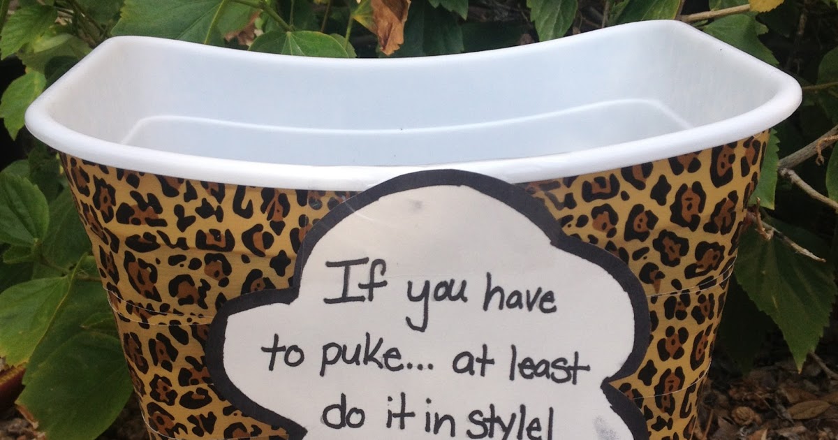 The Busy Broad DIY Leopard Trash Can