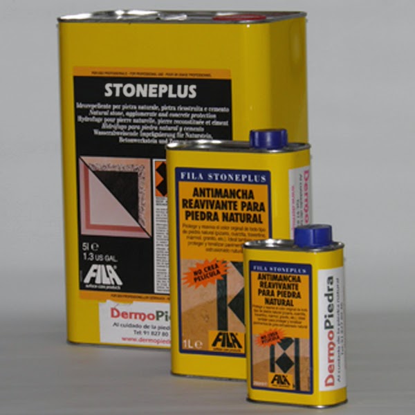 StonePlus disponible en 5 litros, 1 litro y 250 ml.