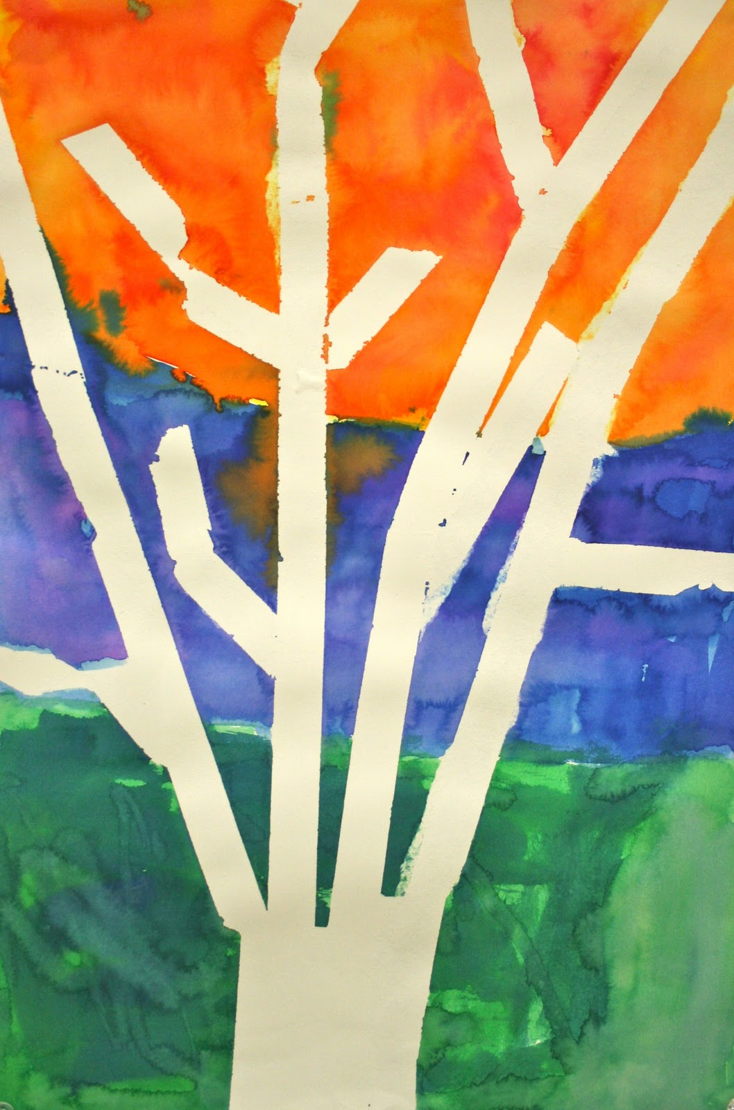 FLYING CRAYONS and other adventures in my elementary art room MASKING