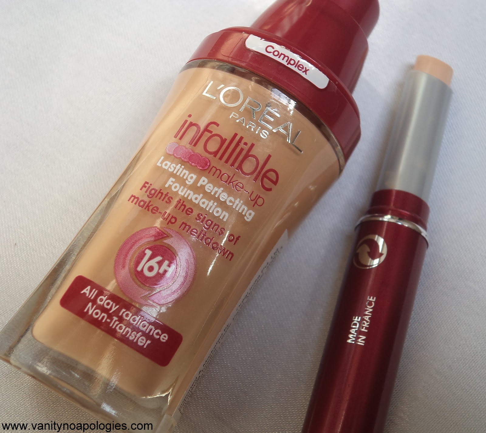 l oreal infallible concealer vanilla