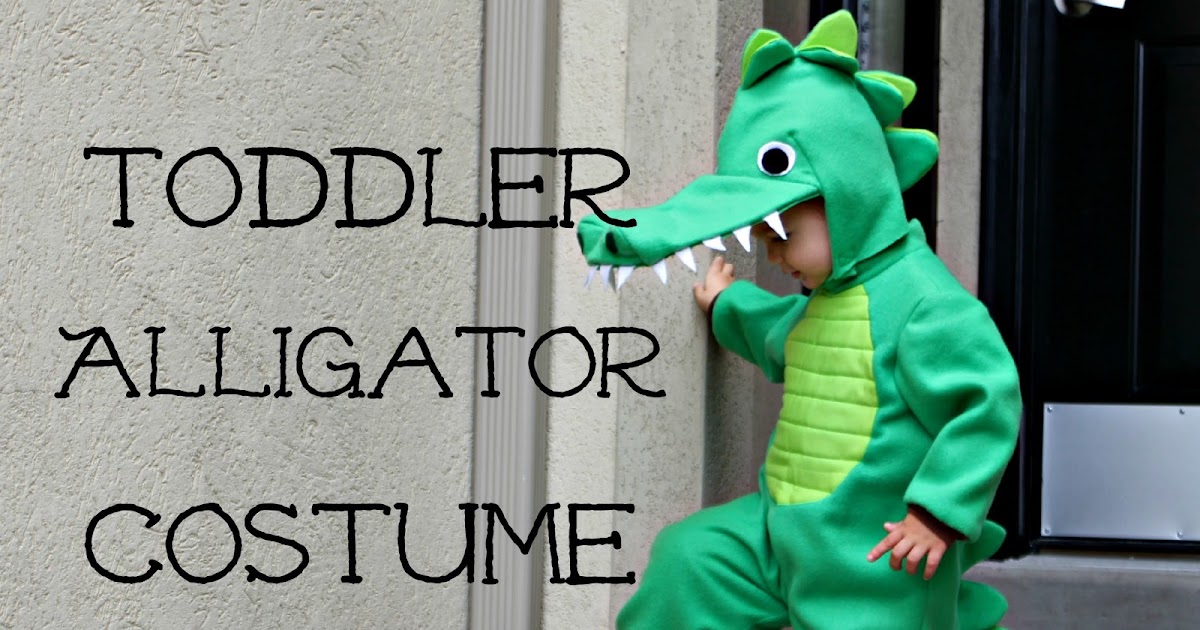 RisC Handmade Toddler Alligator Costume