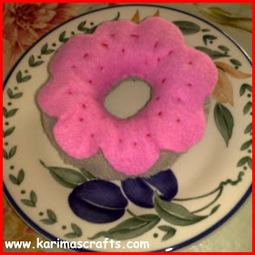 felt donut tutorial muslim blog