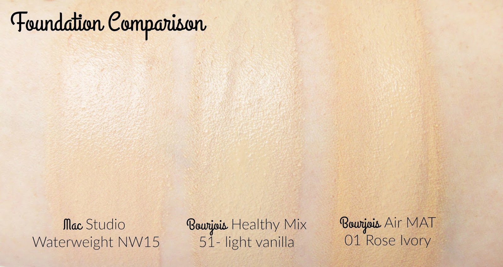 Bourjois Air Mat Foundation Review, Comparison, Test Passing Fancy