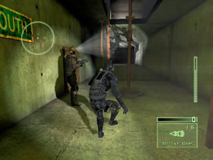 Splinter Cell: Pandora Tomorrow offers an alternate aiming system