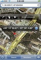 Navizon 'Moving Mode' Location Feature for iPhone