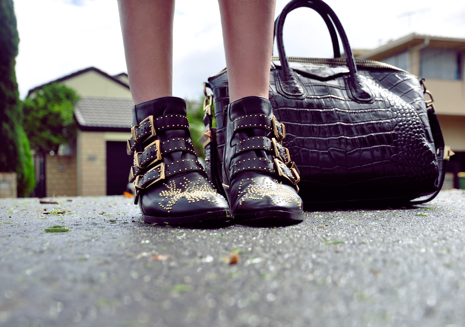 chloe susanna boots black
