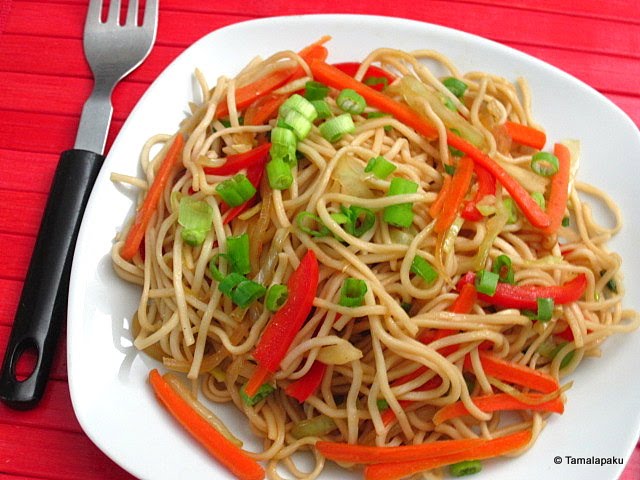Vegetarian Chinese Noodles