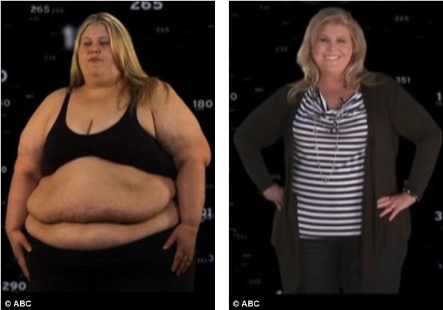 Transformation: Staci Bridwell, 30, from Haslet, Texas, once weighed 456lb ...