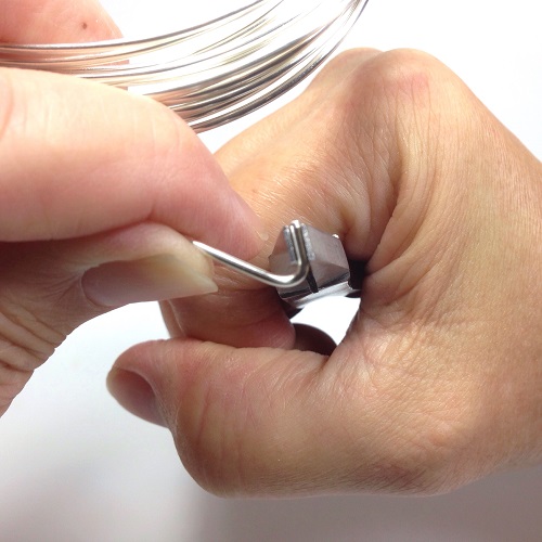 Geometric Spiral Wire Bookmarks Tutorial The Beading Gem's Journal