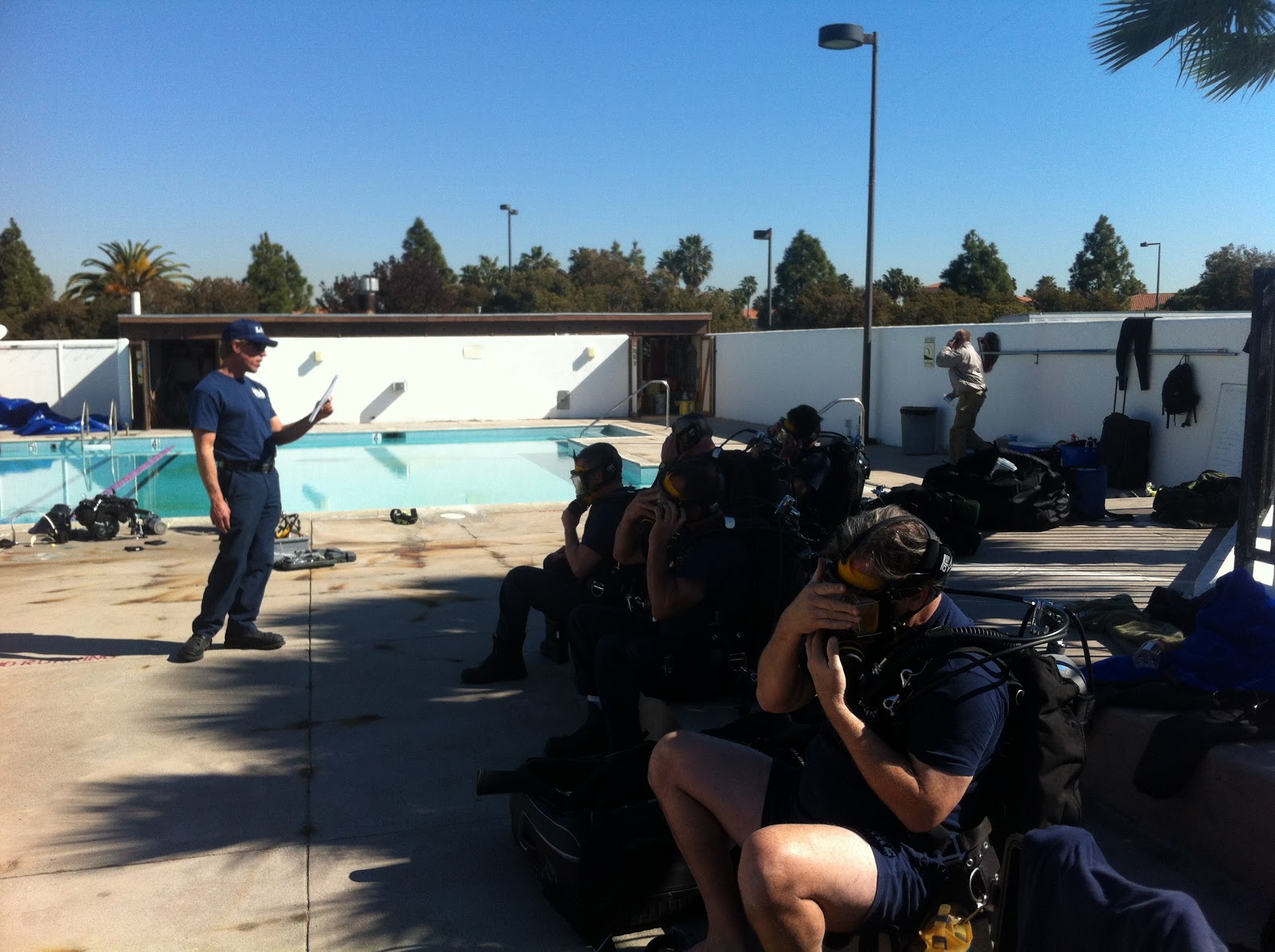 LAFD Dive Search and Rescue Team Dive Team Training