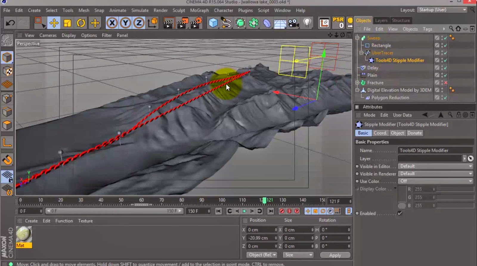 Cinema 4d Dem Earth Crack