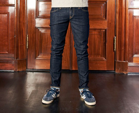 nudie jeans tight long john twill rinsed