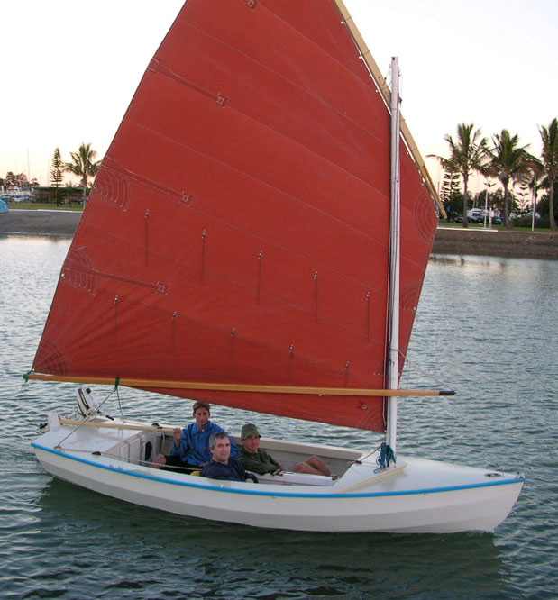 Ross Lillistone Wooden Boats Balance Lug Rigging Details
