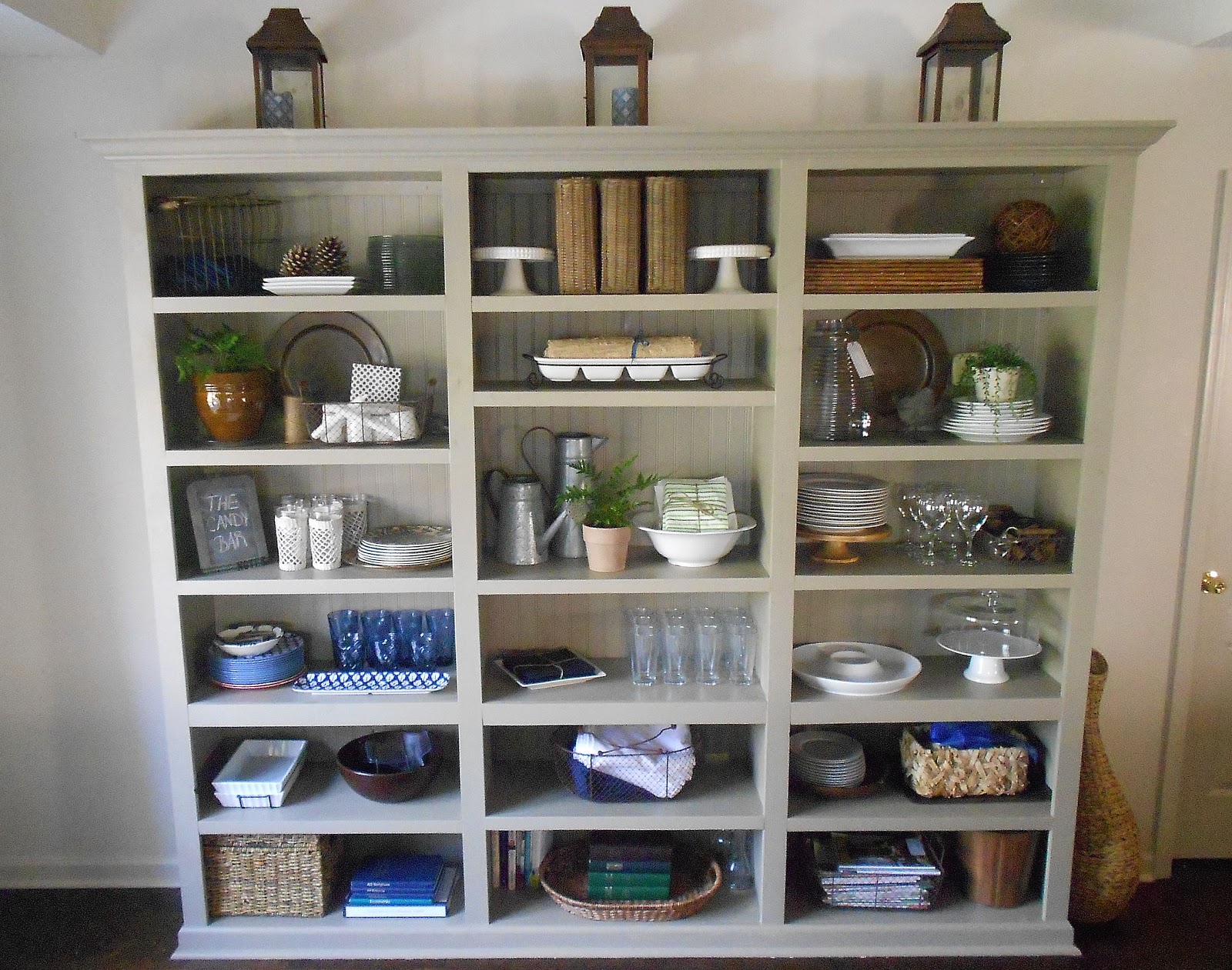 The Dining Room Bookcases Oak House Design Co.