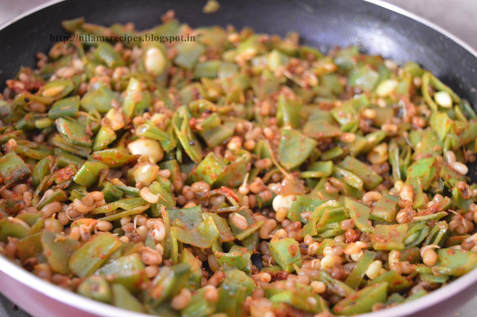 Ghevda Matki Recipe How to make French Beans Matki in Marathi घेवडा