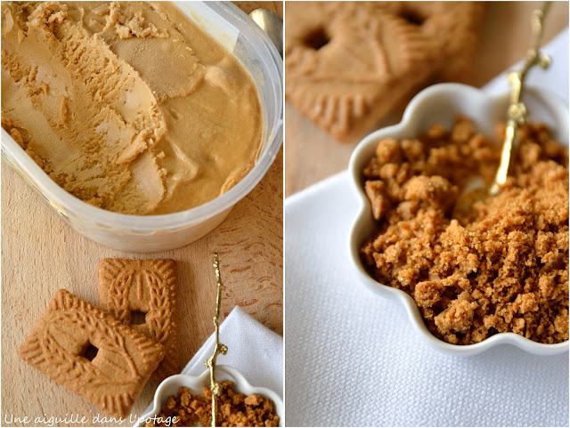 glace aux spéculoos