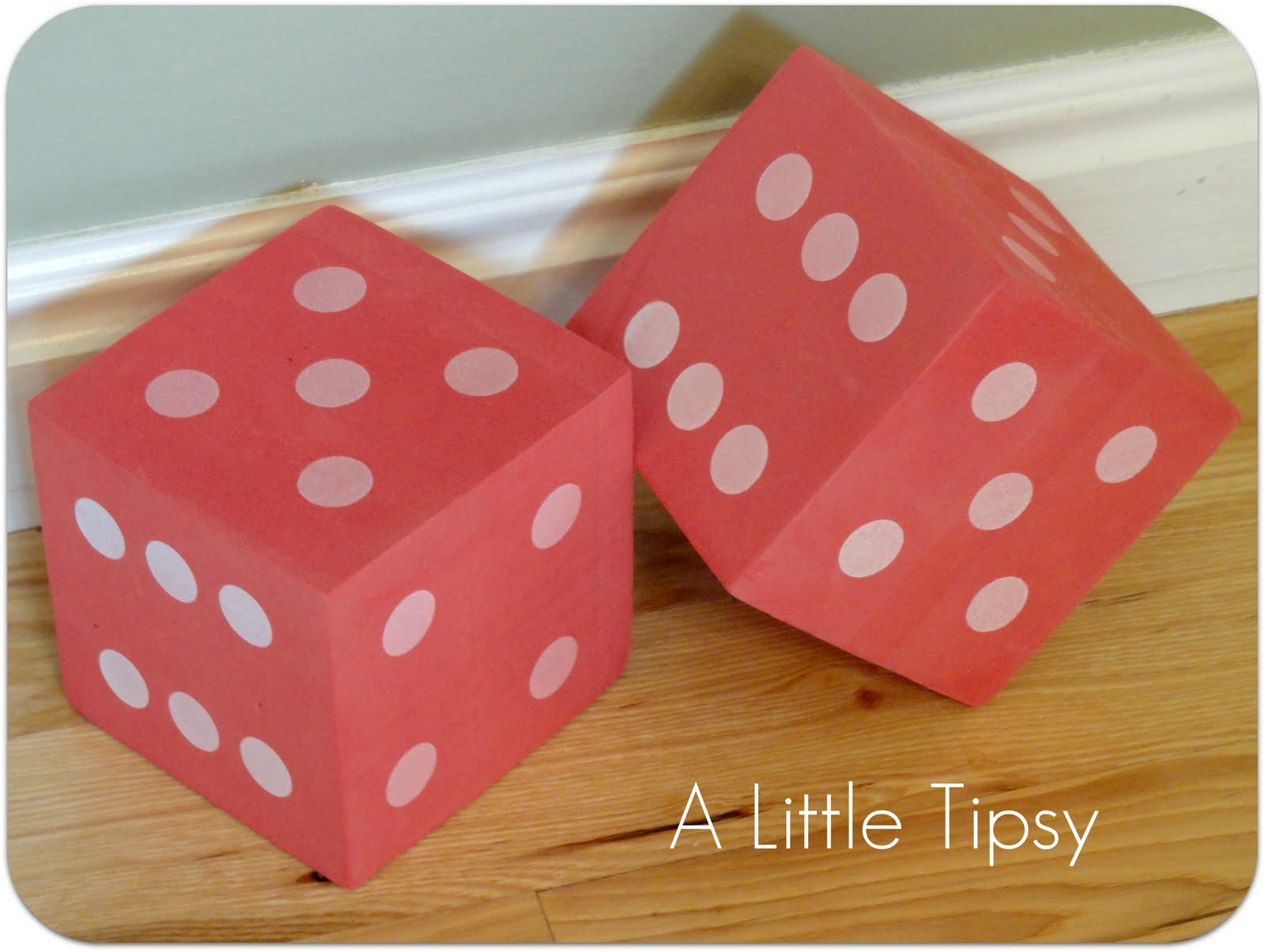 DIY Under 5 Dice A Little Tipsy