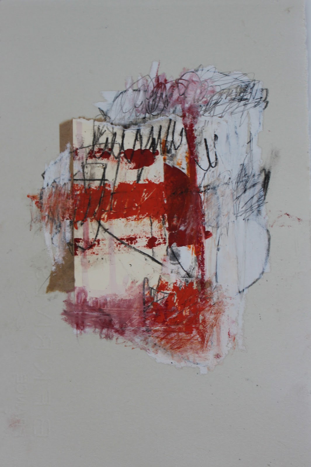 art journal expression through abstraction — Jane Cornwell