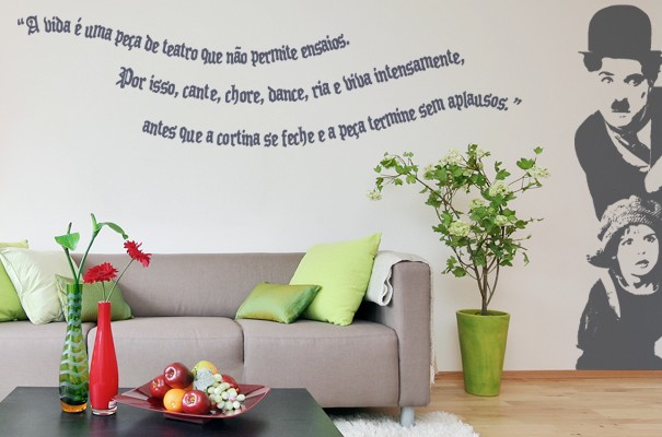Enquanto Isso Moda Home Decor Frases para parede Quarto Sala E Um Cachorrinho Letra ~ Enquanto Isso Moda Home Decor Frases para parede