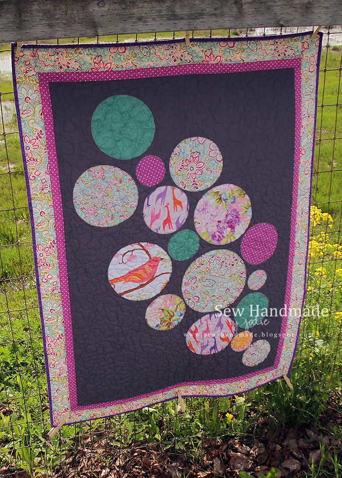 Sew Handmade Bubble Quilt for Baby A