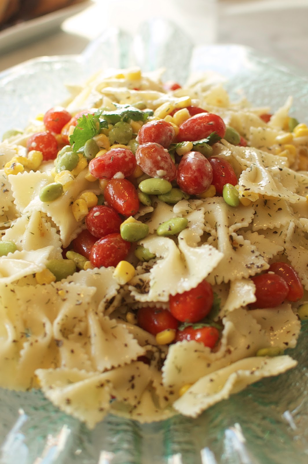 Gastronomic (Mis)Adventures Recipe Wasabi Pasta Salad